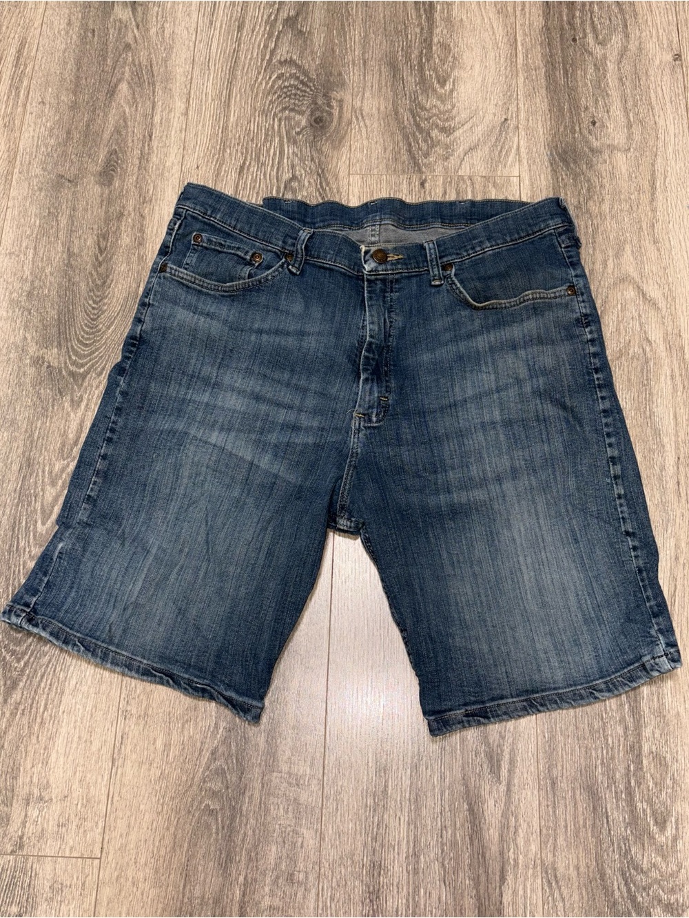 Wrangler Relaxed Fit Denim Jean Shorts